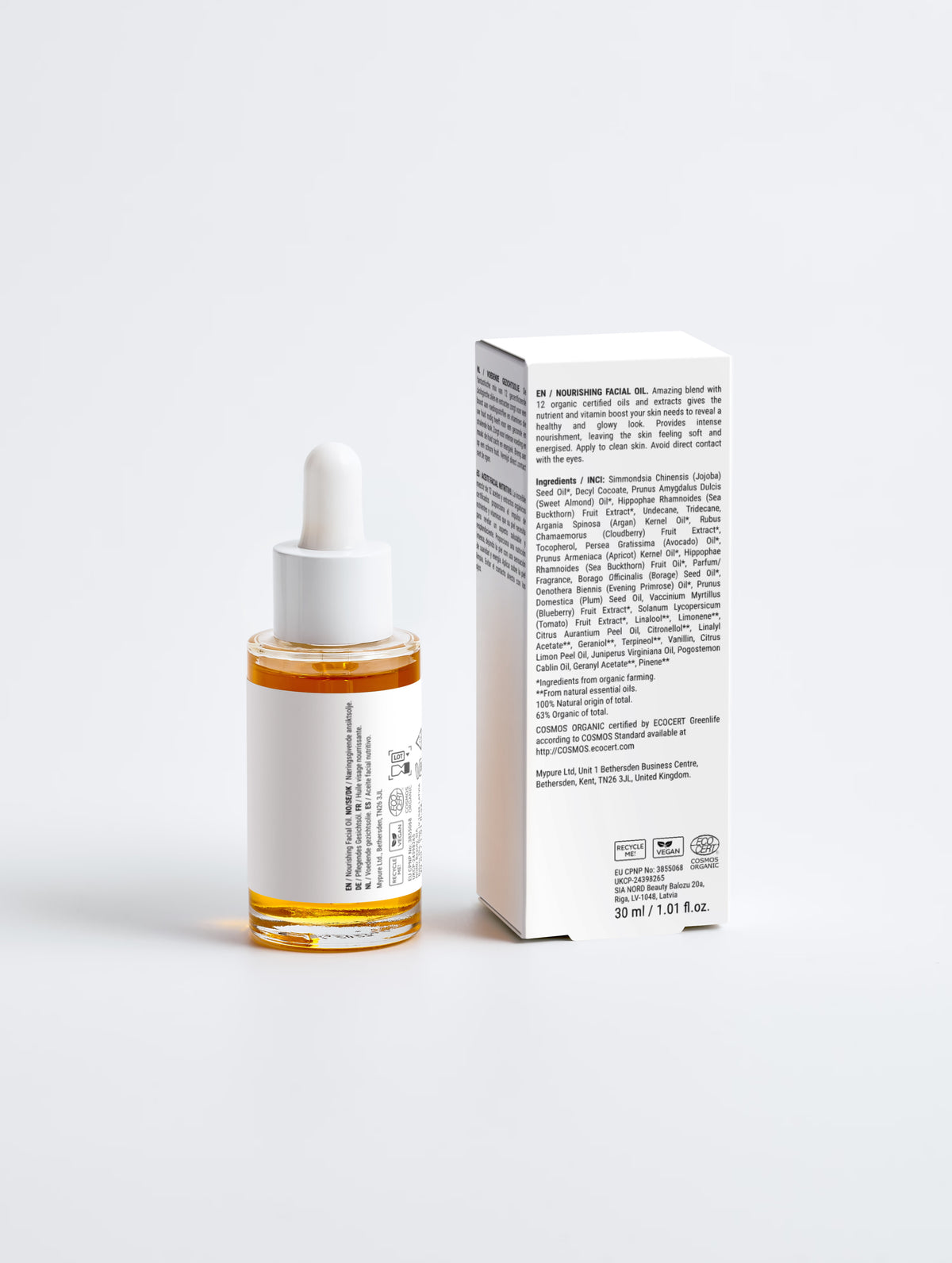 Olio viso nutriente - 30 ml
