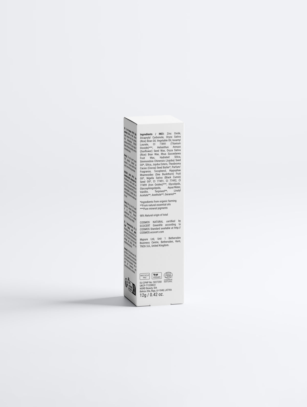 Stick solare minerale SPF 50 - Senza colore