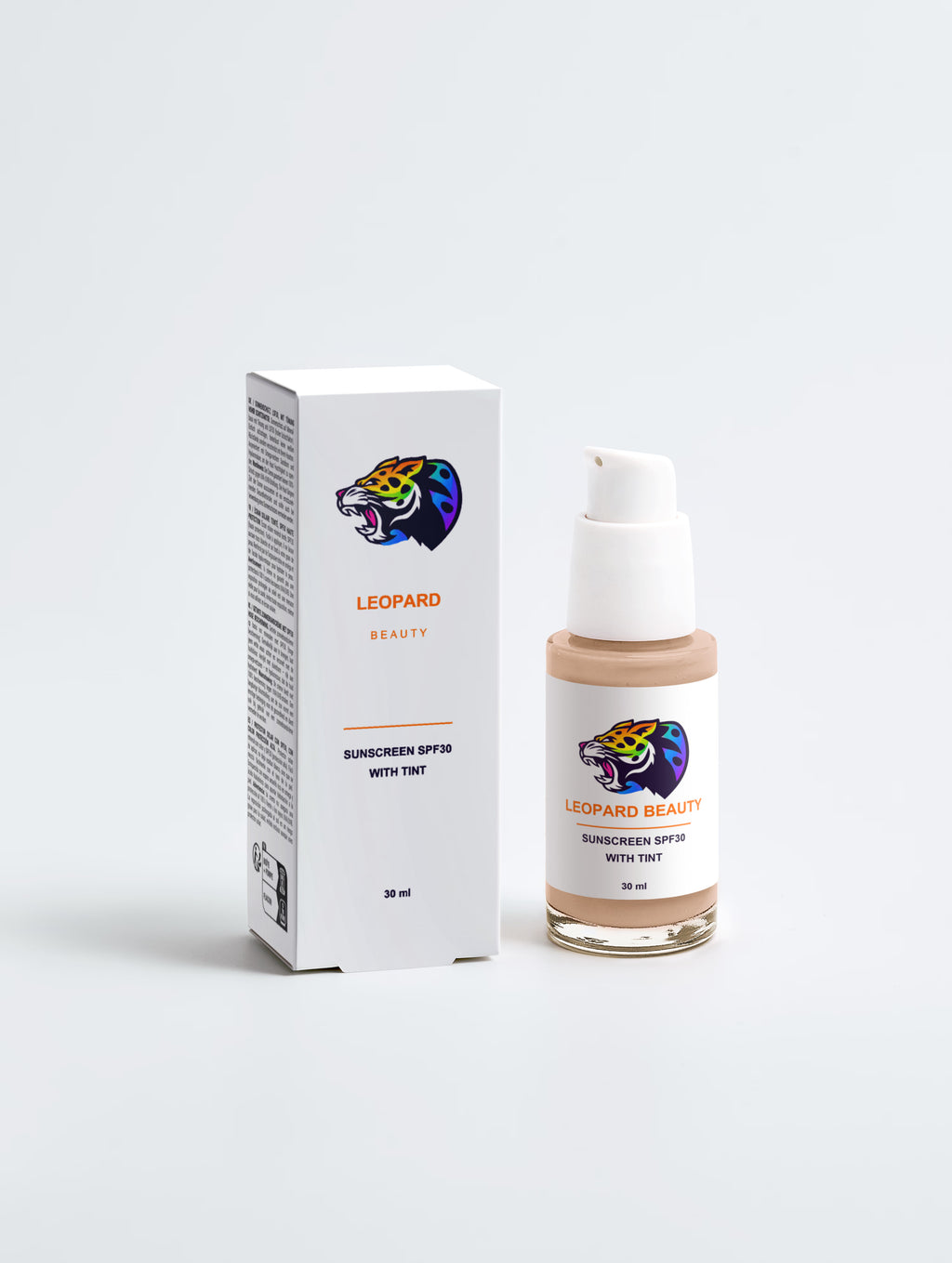 Protezione solare viso colorata SPF30