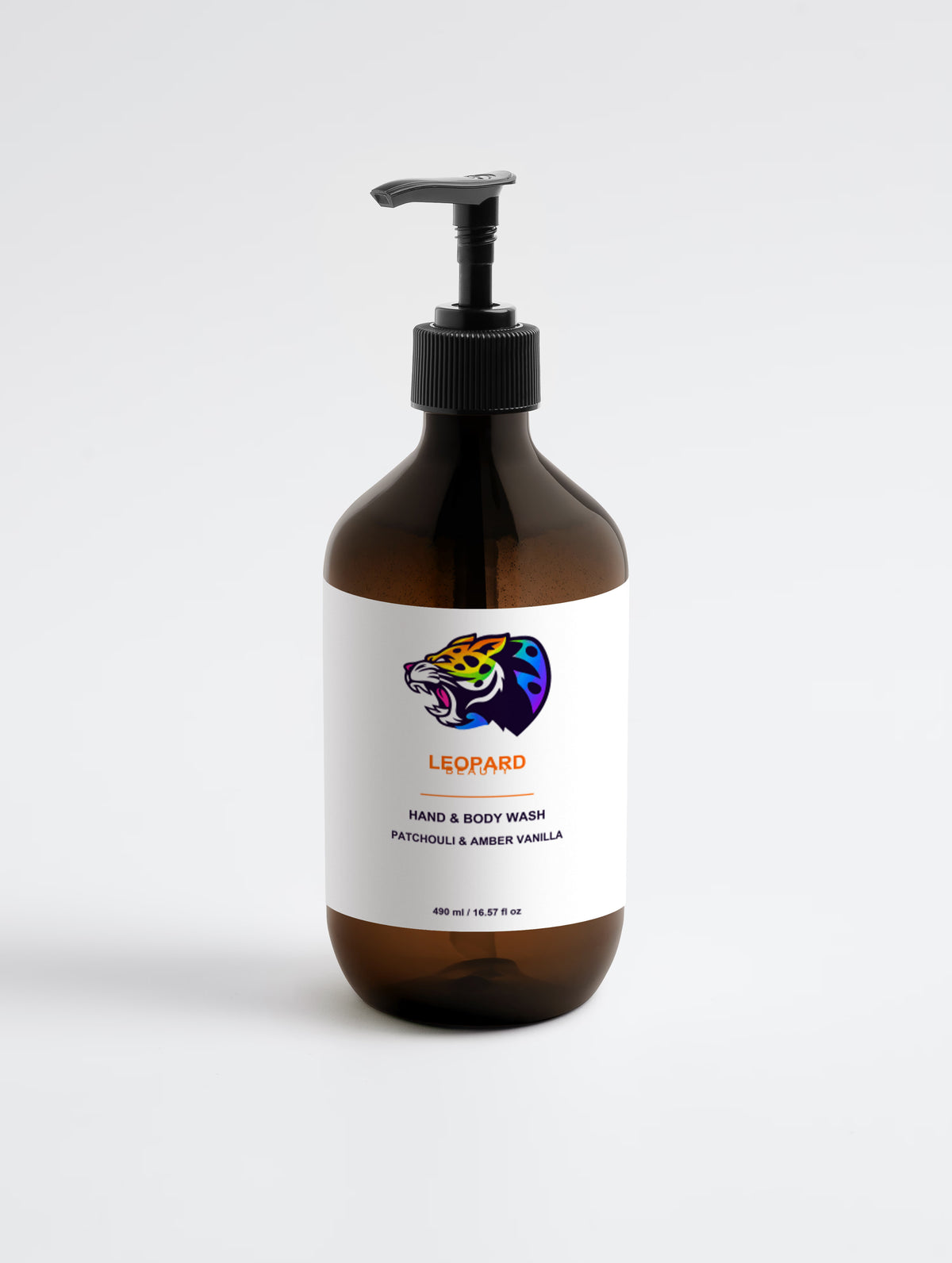 Detergente mani e corpo - Patchouli, ambra e vaniglia - Flacone ambrato