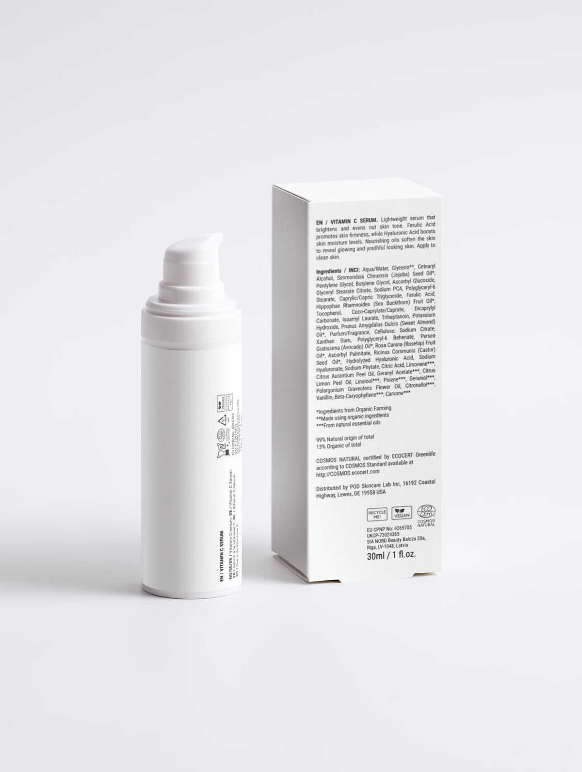 Siero illuminante alla vitamina C