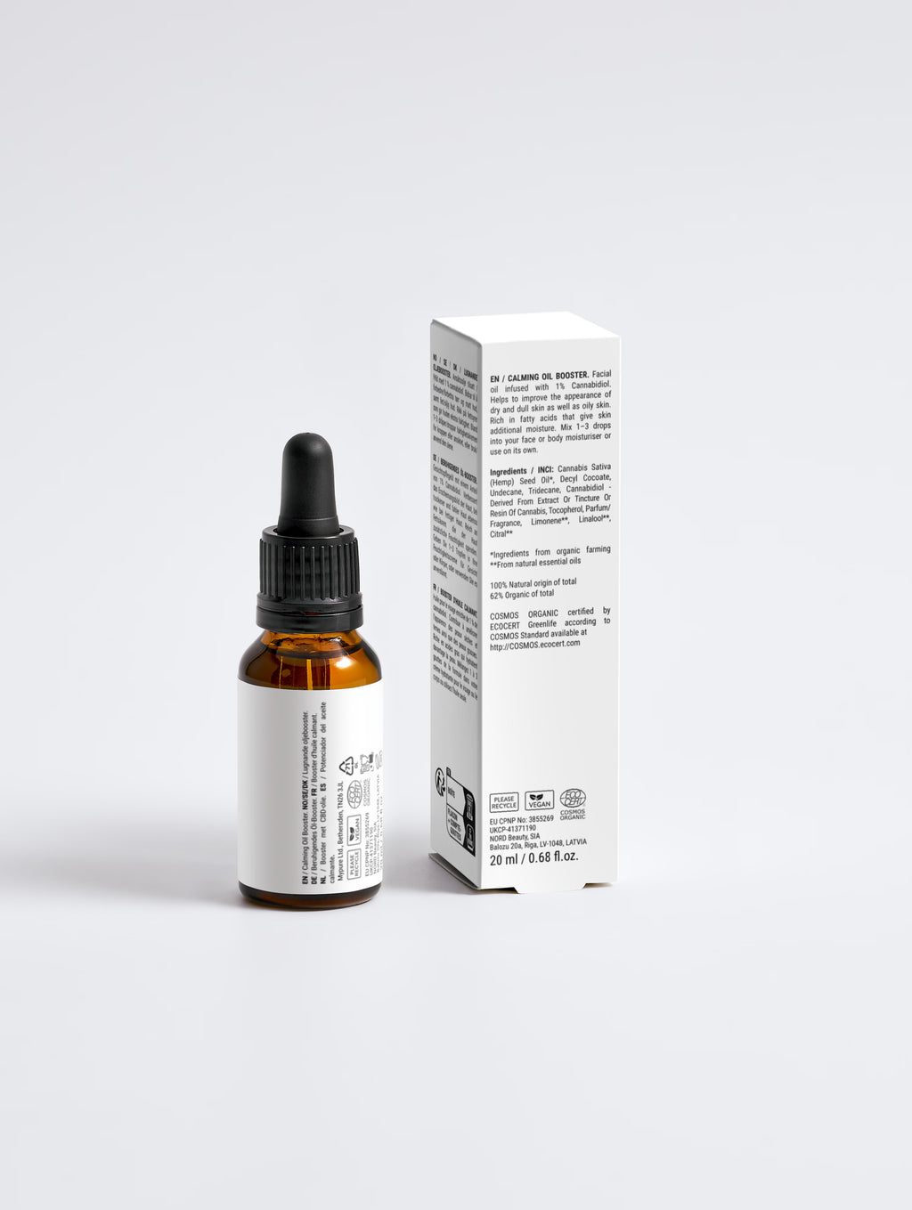 Olio viso lenitivo al CBD - 20 ml